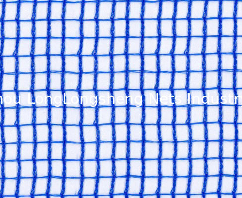 Blue Red Flexible HDPE Agricultural Windbreak Nets For Gardens / Fence